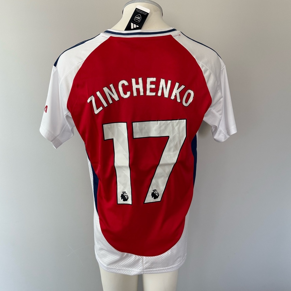 Oleksandr Zinchenko Arsenal New Men's Premier League Adidas Red Soccer Jersey